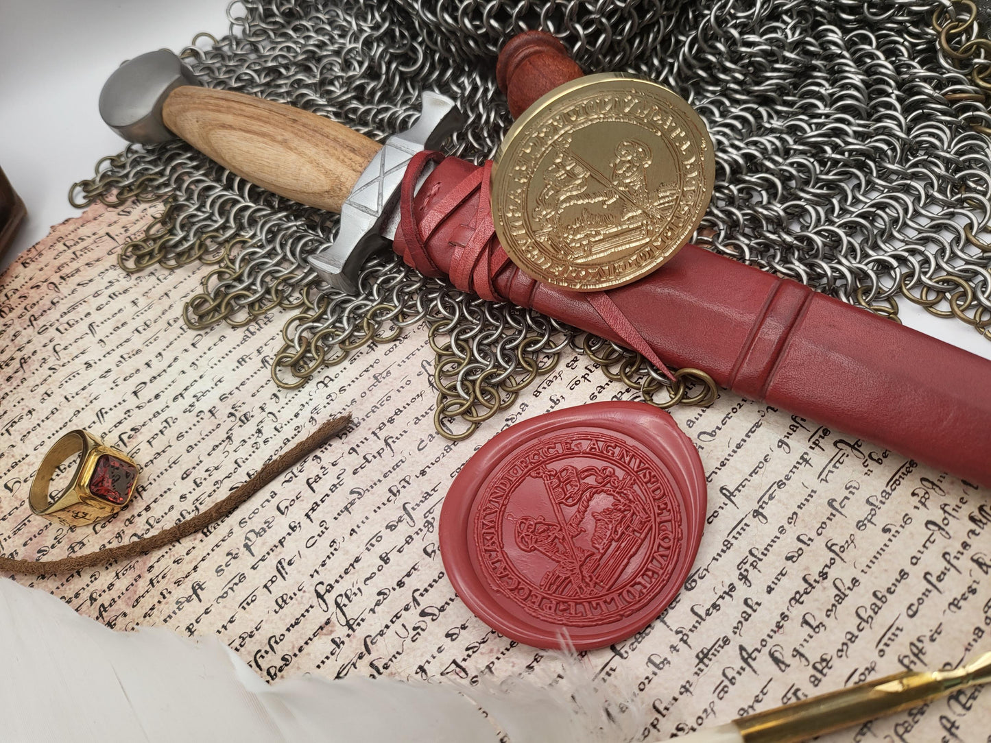The Lamb of God "Agnus Dei" - Ecclesiastical Historical Wax Seal - NobleSeals