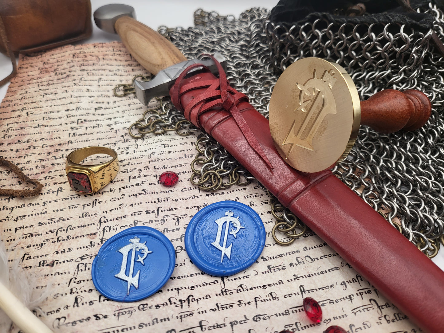 World of Warcraft - Kingdom of Lordaeron - Coat of Arms - Wax Seal Stamp