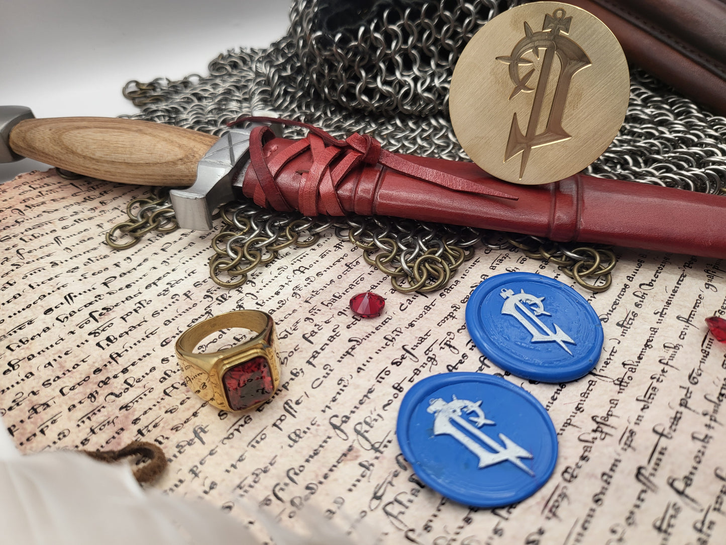 World of Warcraft - Kingdom of Lordaeron - Coat of Arms - Wax Seal Stamp