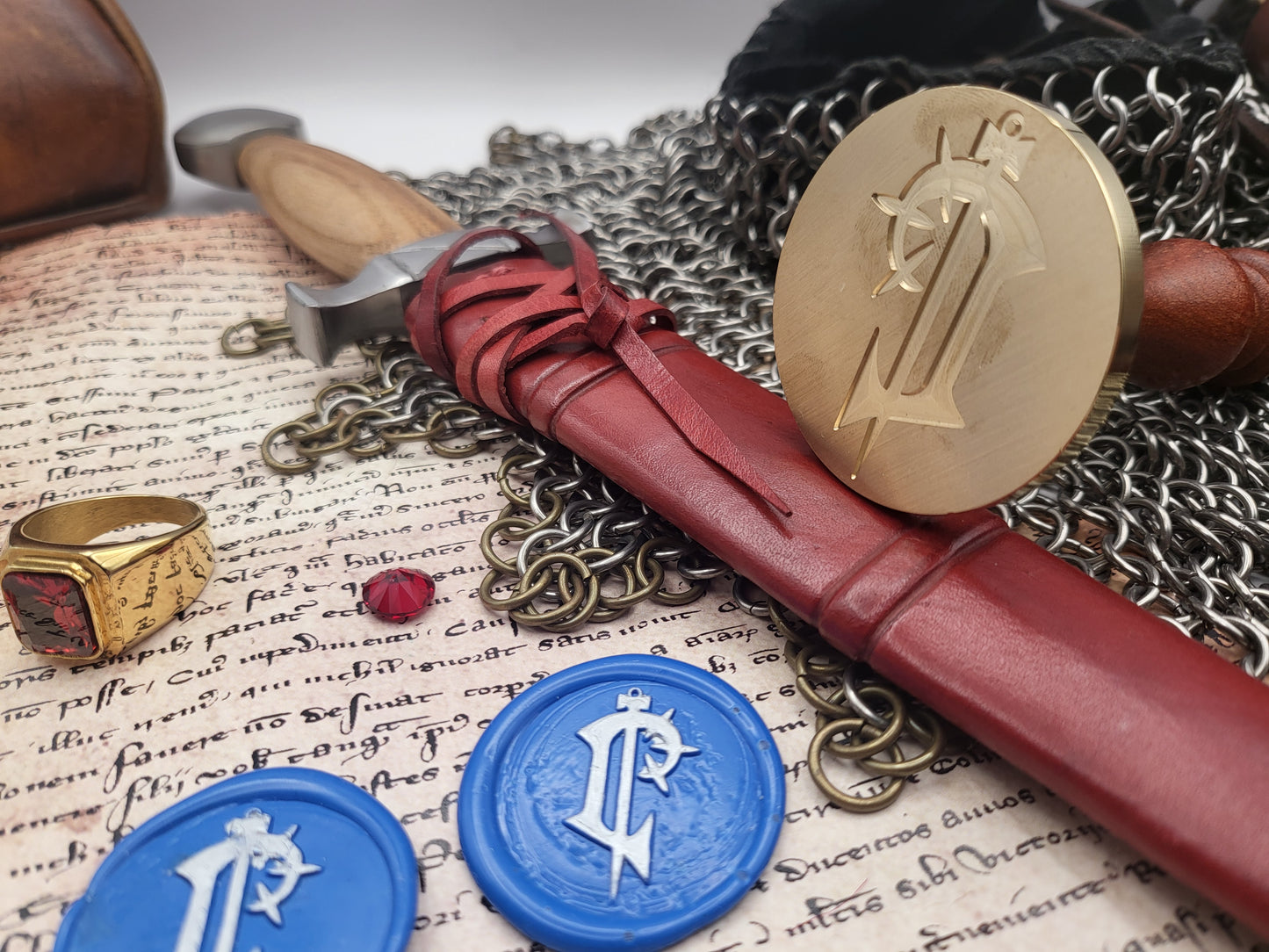 World of Warcraft - Kingdom of Lordaeron - Coat of Arms - Wax Seal Stamp
