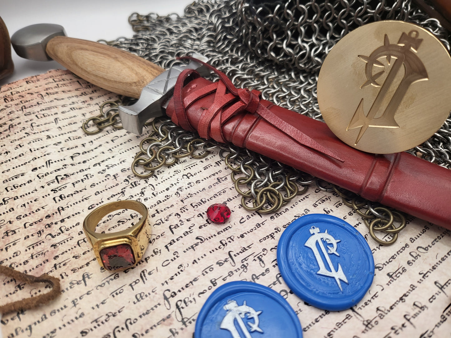 World of Warcraft - Kingdom of Lordaeron - Coat of Arms - Wax Seal Stamp