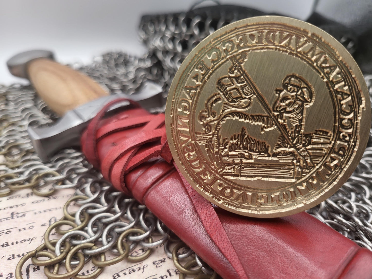 The Lamb of God "Agnus Dei" - Ecclesiastical Historical Wax Seal - NobleSeals