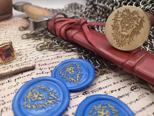 World of Warcraft - Kingdom of Stormwind and Alliance Coat of Arms - Wax Seal - NobleSeals