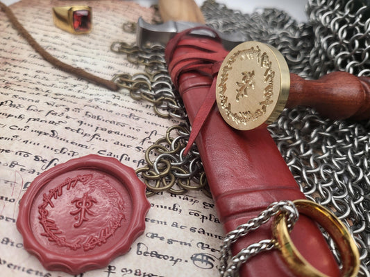 The Lord of the Rings - One Ring to Rule Them All - Tolkien Wax Stamp - NobleSeals