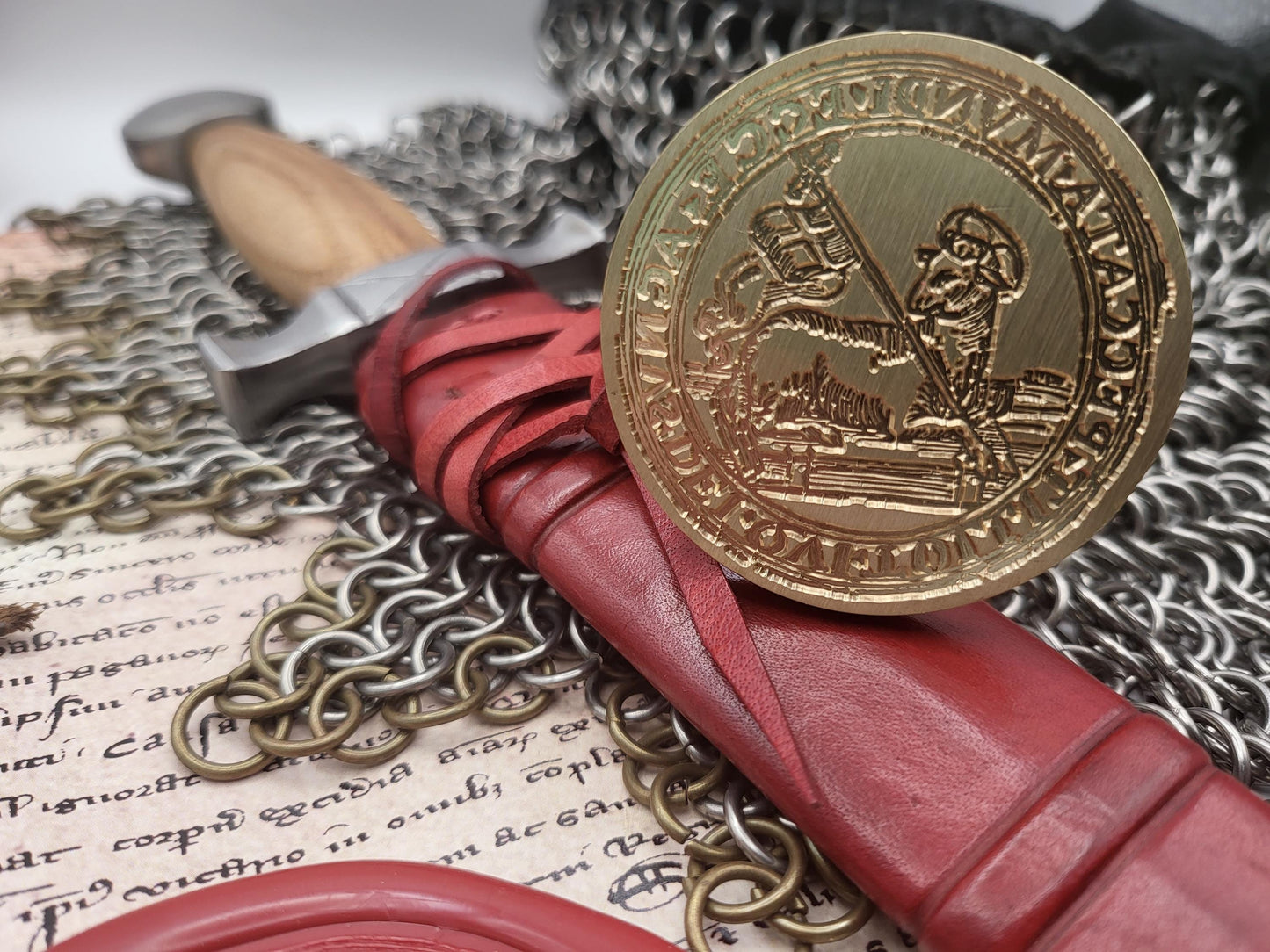 The Lamb of God "Agnus Dei" - Ecclesiastical Historical Wax Seal - NobleSeals