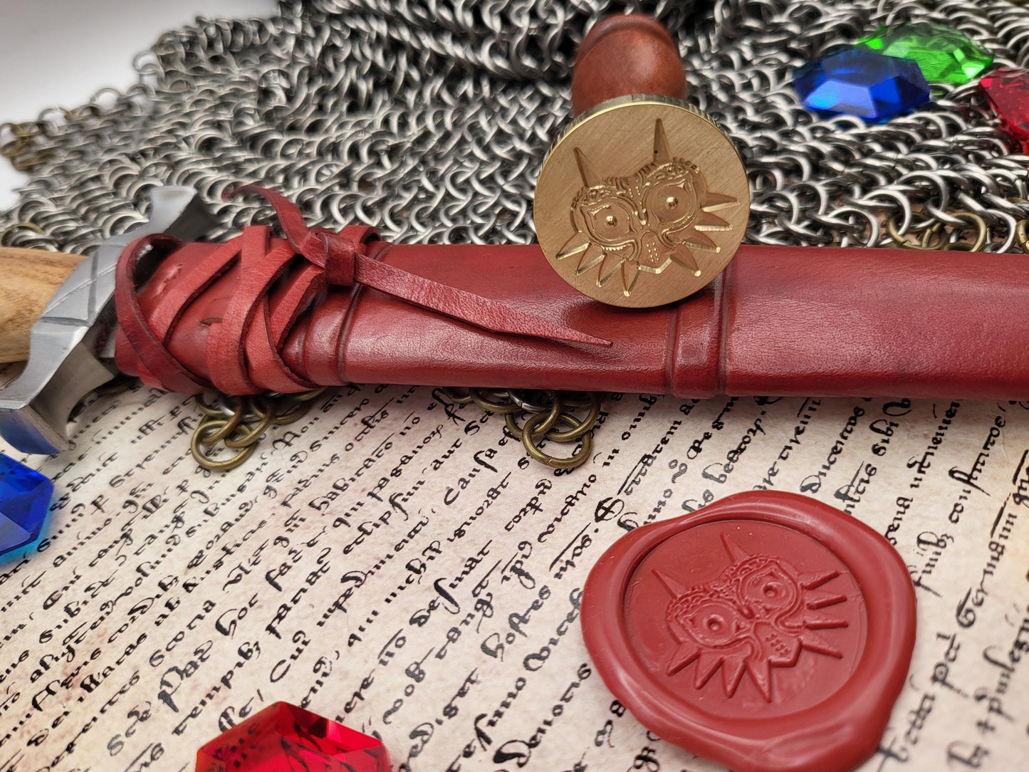 The Legend of Zelda: Majora's Mask Wax Seal - NobleSeals