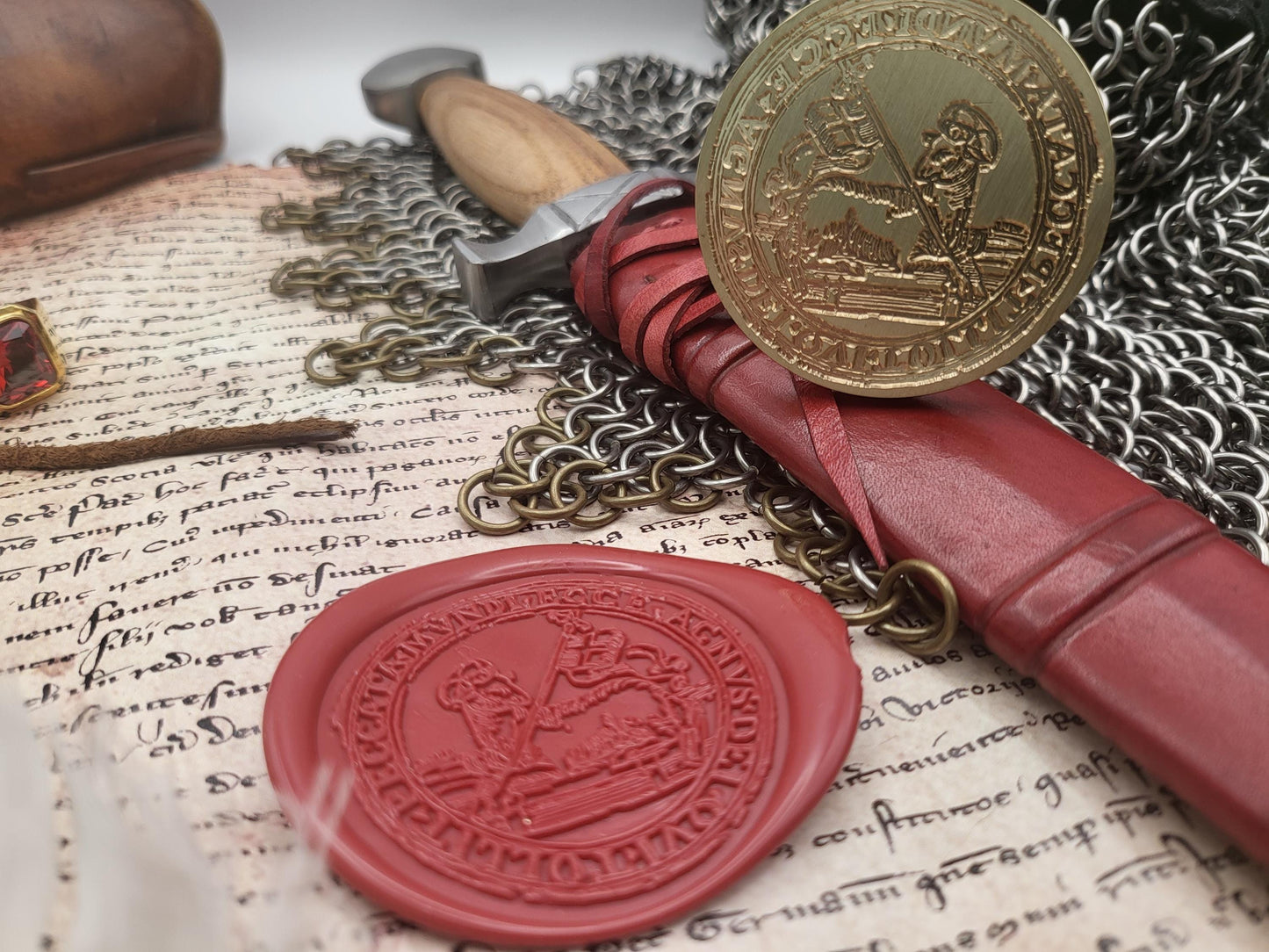The Lamb of God "Agnus Dei" - Ecclesiastical Historical Wax Seal - NobleSeals