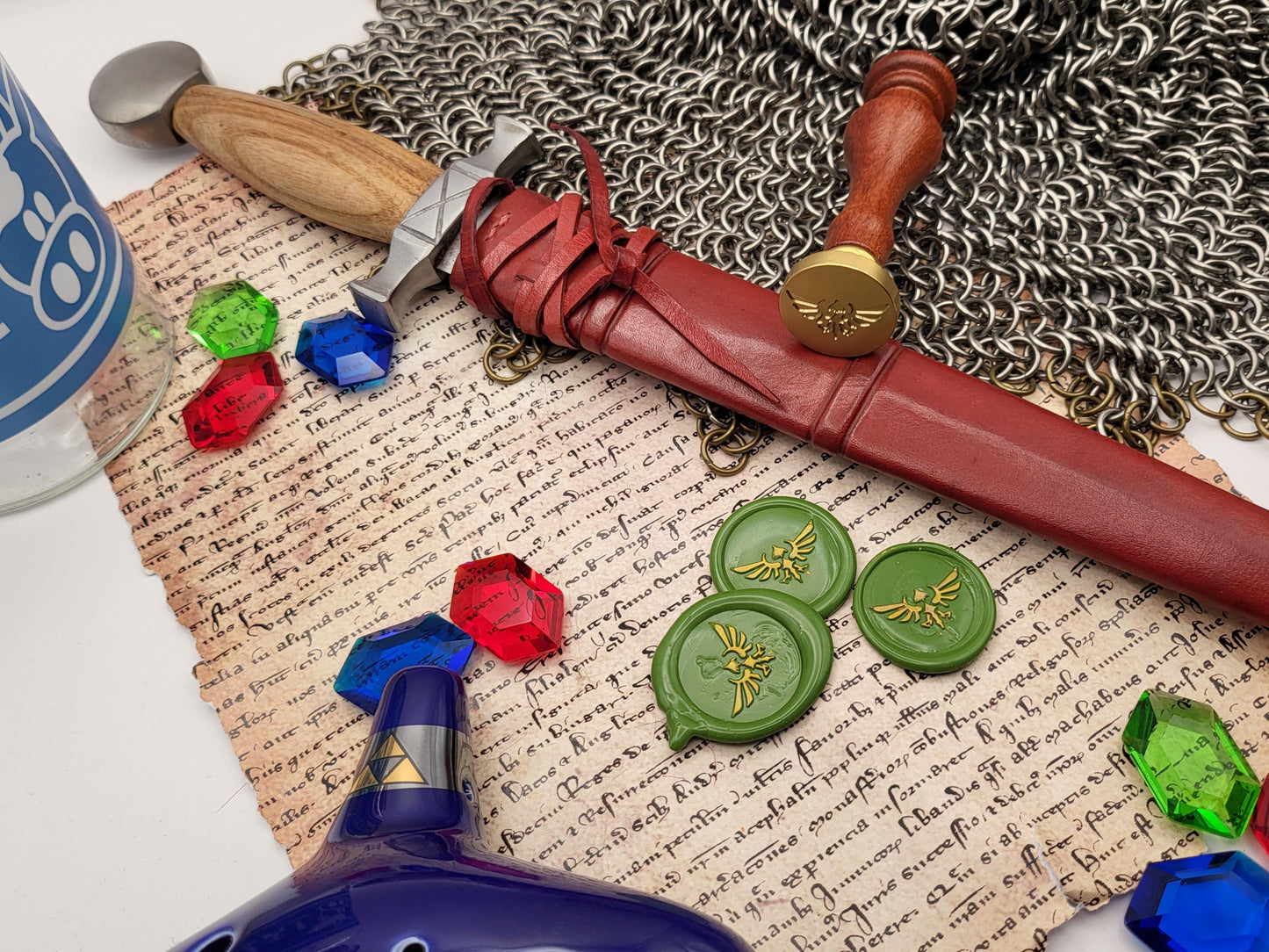 The Legend of Zelda: Twilight Princess - Hylian Crest Wax Seal - NobleSeals