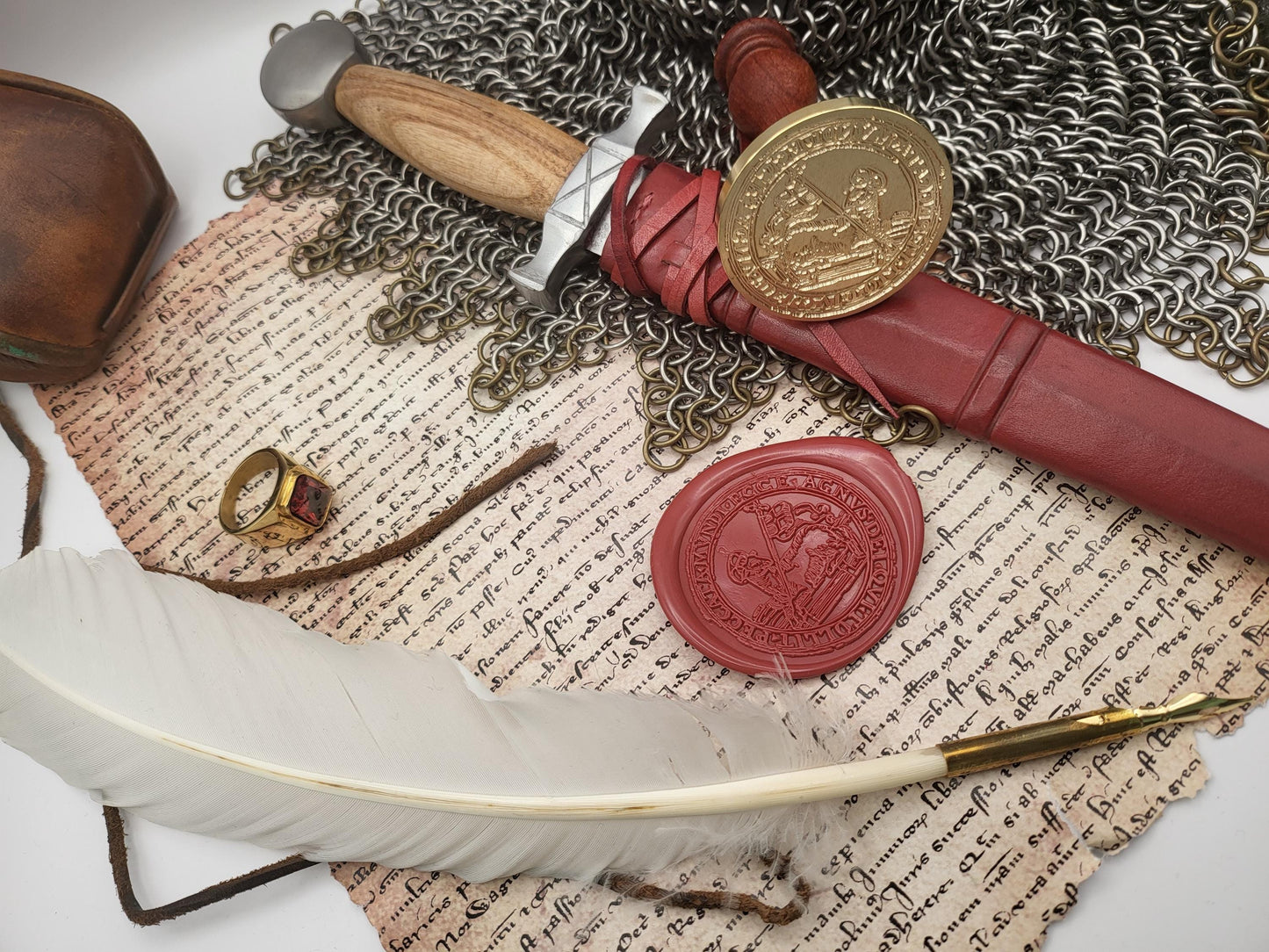 The Lamb of God "Agnus Dei" - Ecclesiastical Historical Wax Seal - NobleSeals