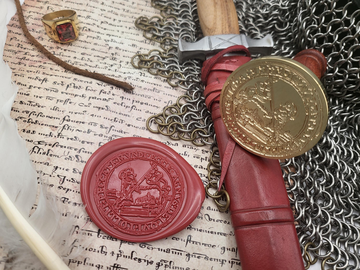 The Lamb of God "Agnus Dei" - Ecclesiastical Historical Wax Seal - NobleSeals