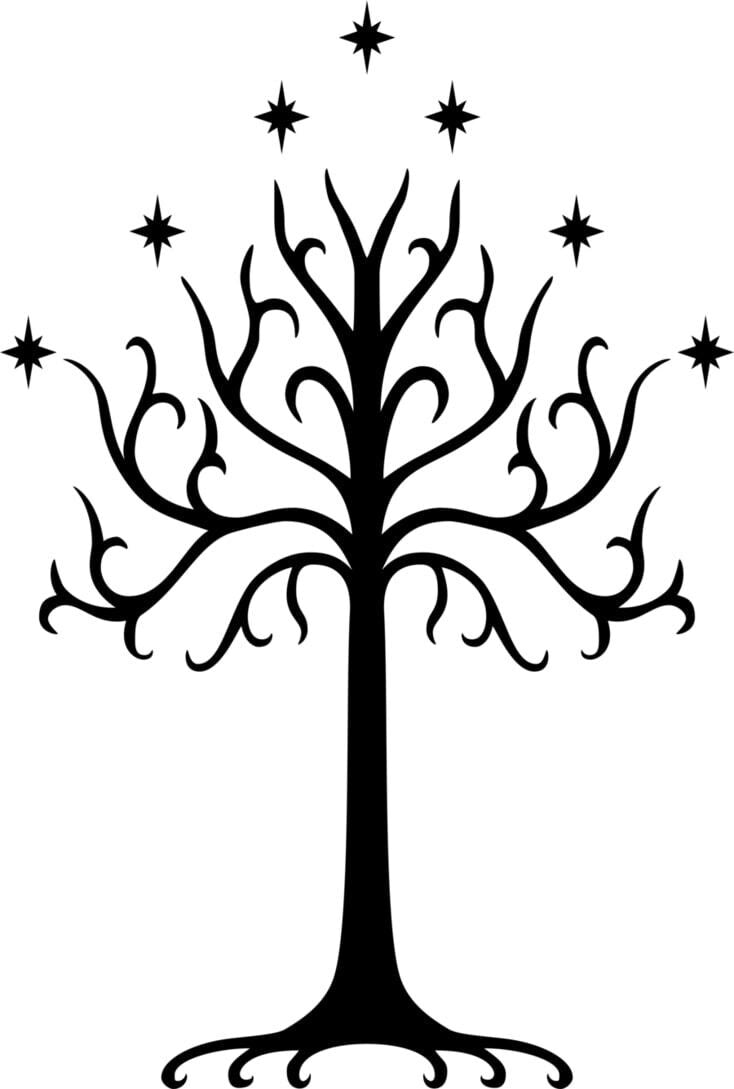 The Lord of the Rings - The White Tree of Gondor - Royal Wax Wedding Seal