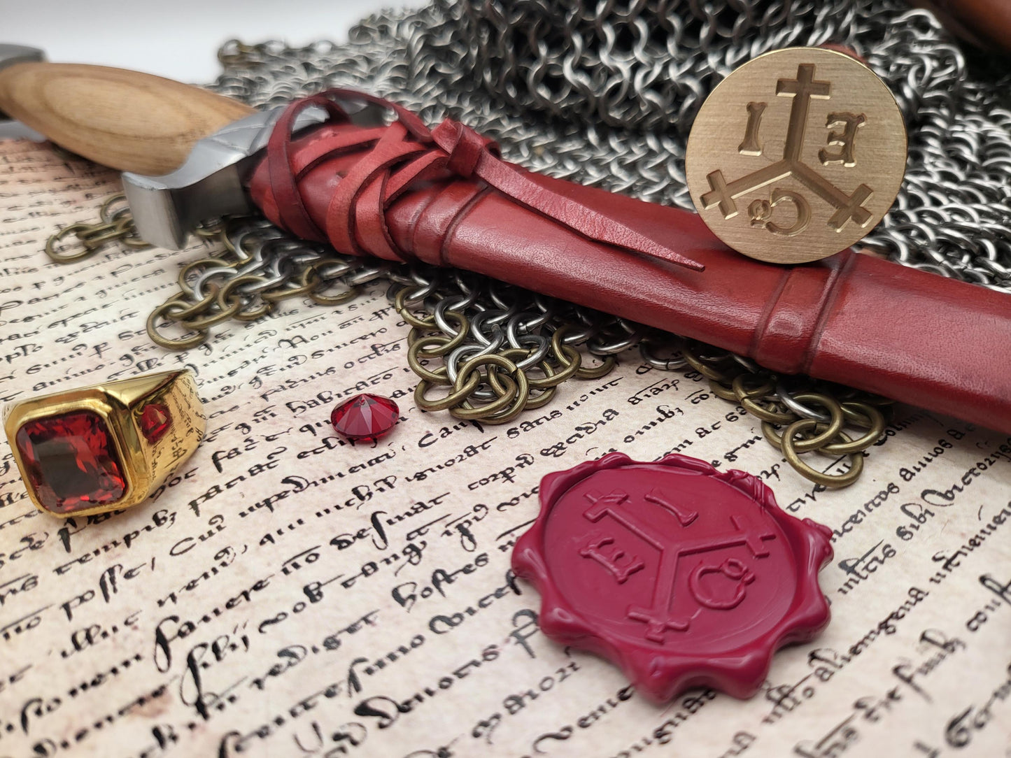 British East India Company - Honourable East India Company - HEIC - Historical Wax Seal from the 17th Century
