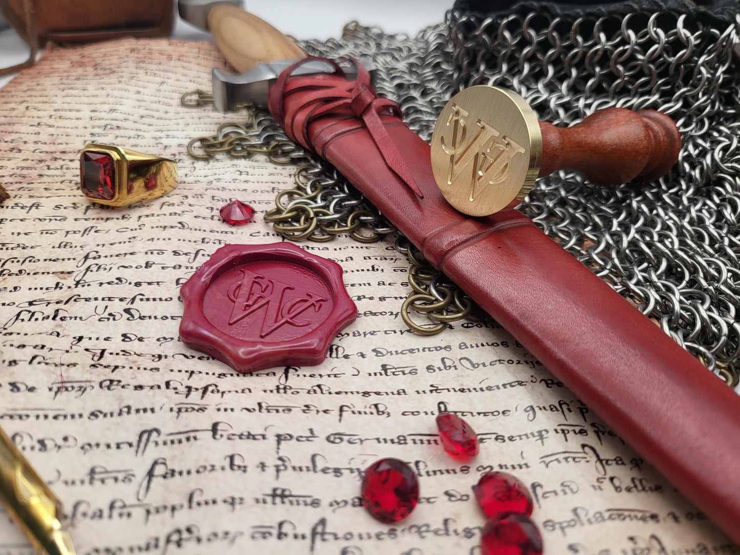 Dutch West India Company - Geoctroyeerde Westindische Compagnie - WIC - Historical Wax Seal from the 17th Century