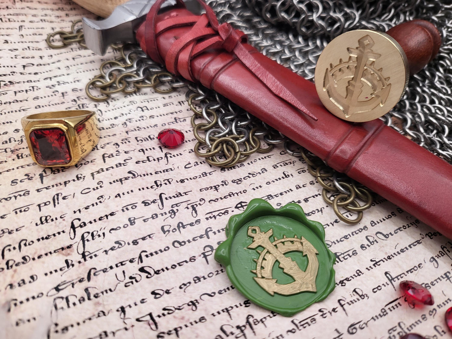 World of Warcraft - Kingdom of Kul Tiras - Coat of Arms - Wax Seal