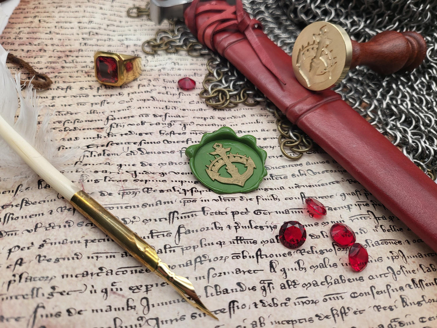 World of Warcraft - Kingdom of Kul Tiras - Coat of Arms - Wax Seal