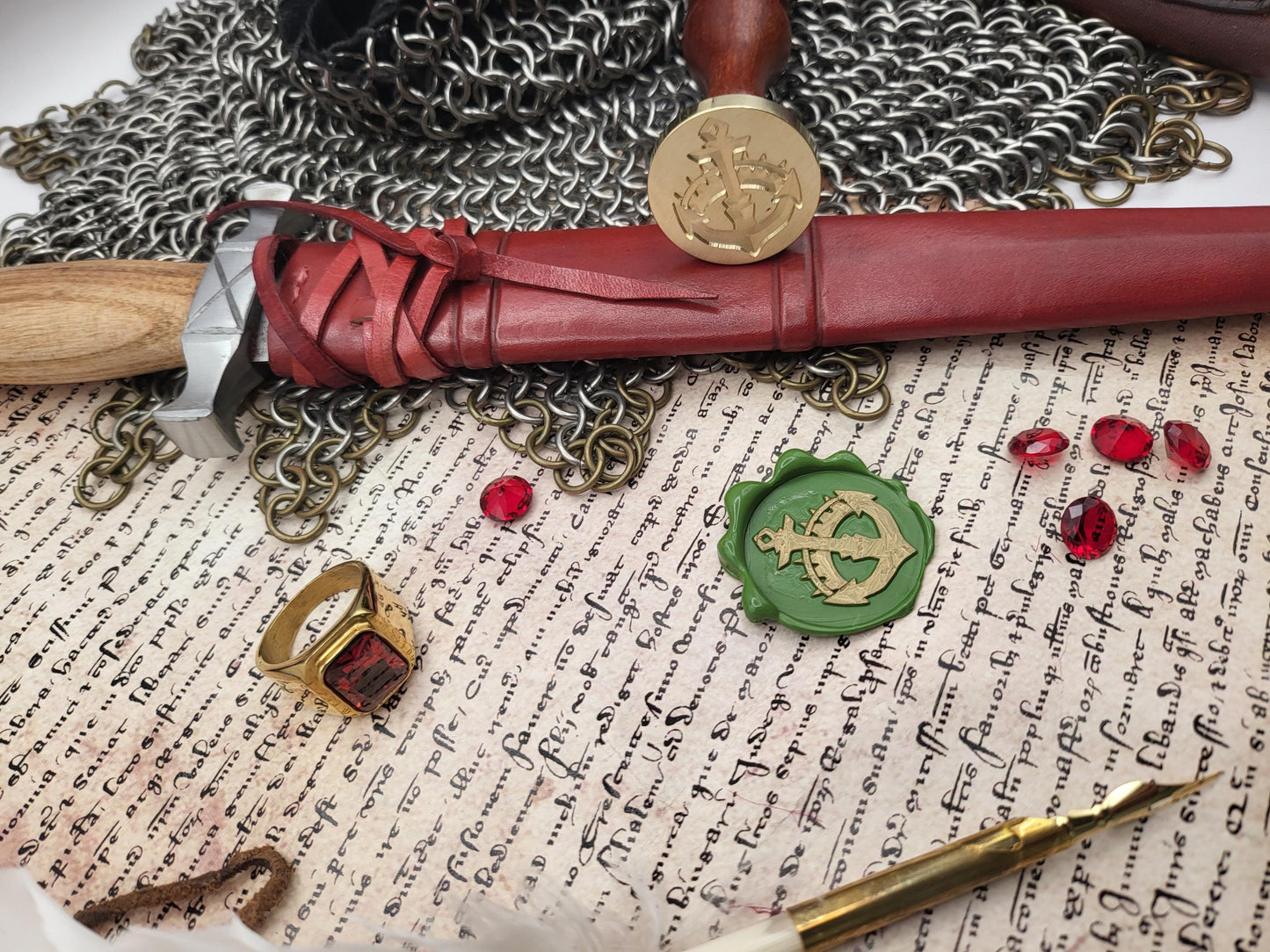 World of Warcraft - Kingdom of Kul Tiras - Coat of Arms - Wax Seal