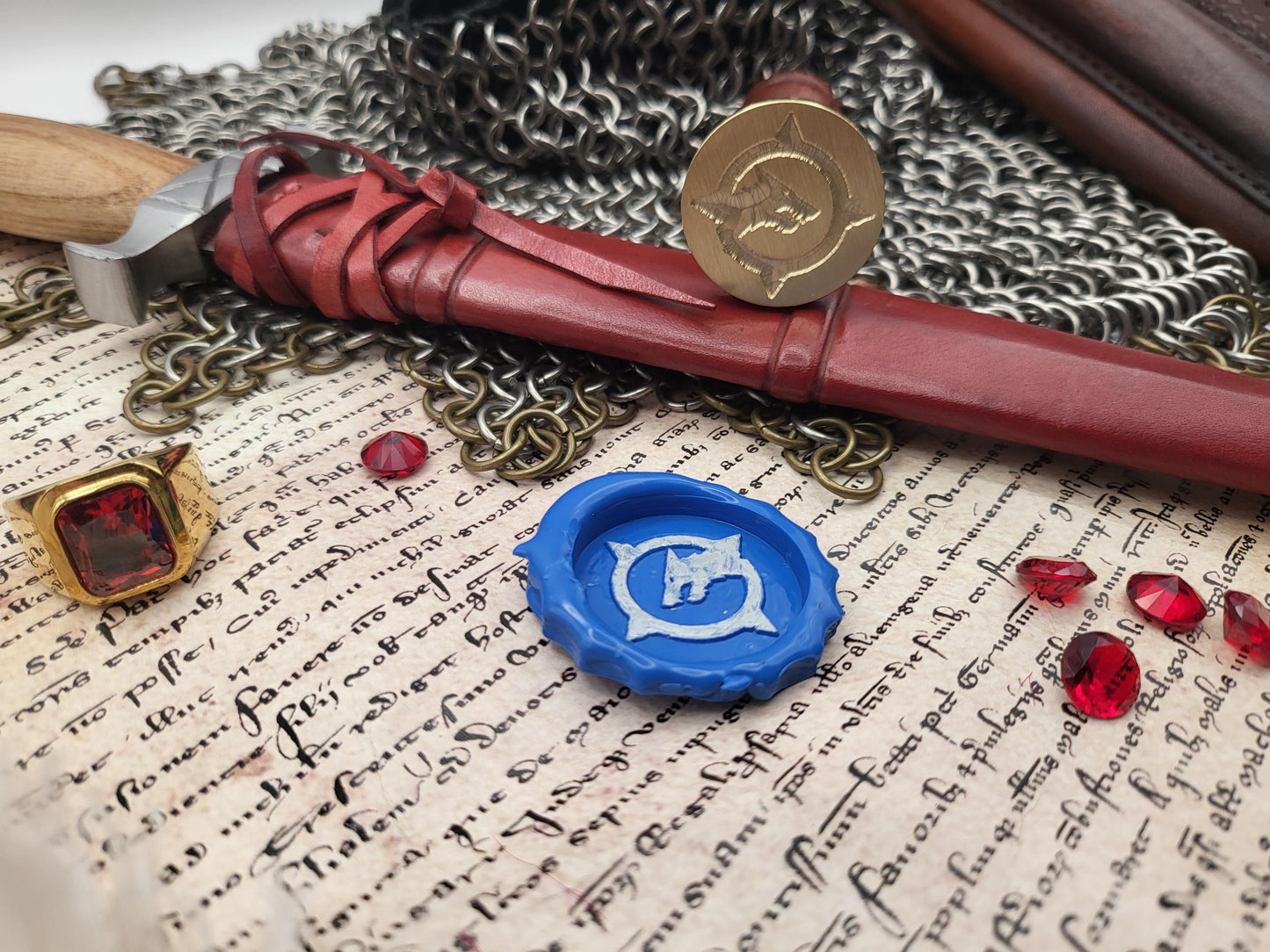 World of Warcraft - Frostwolf Clan - Coat of Arms - Wax Seal - Alterac Valley