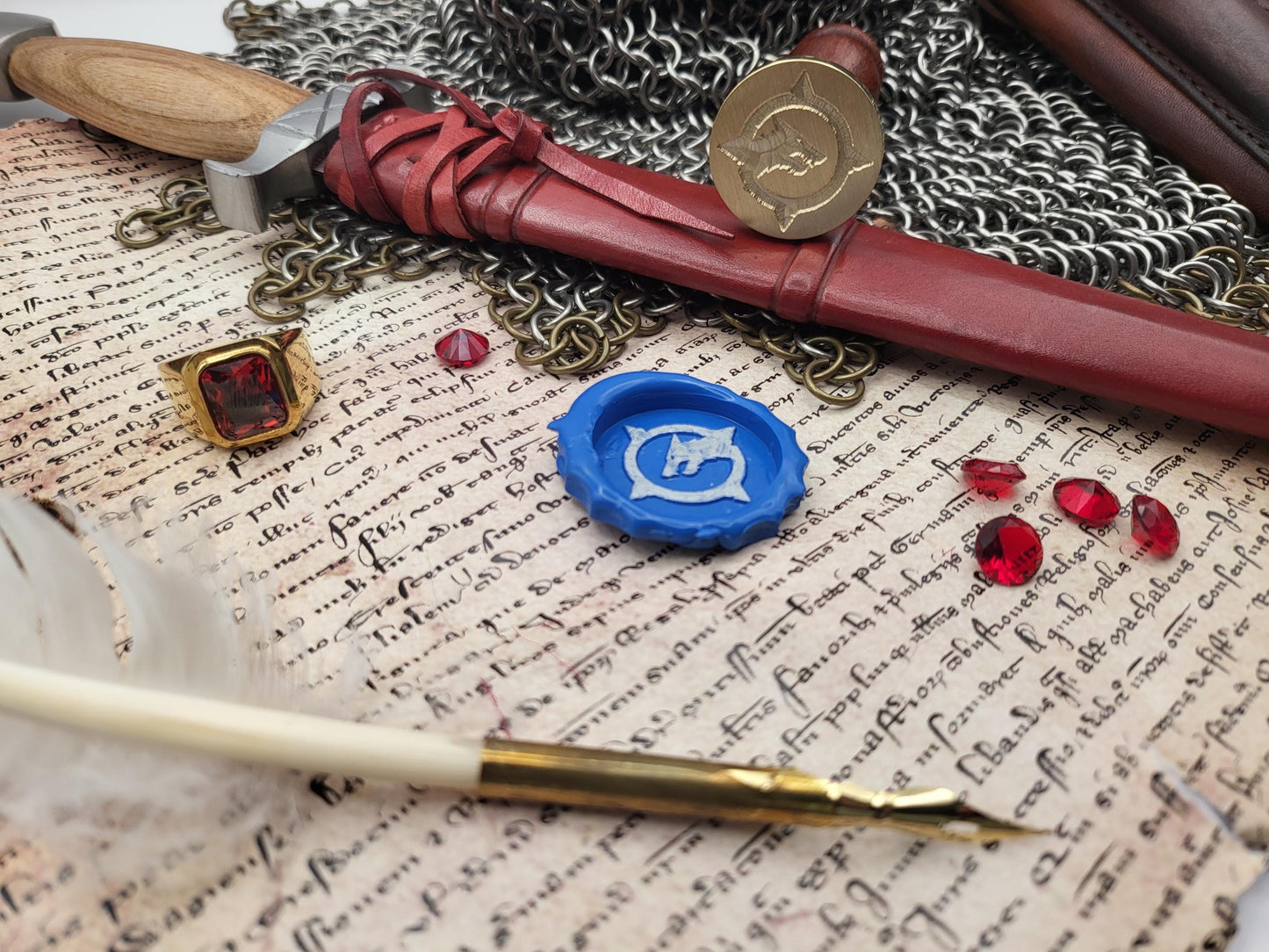 World of Warcraft - Frostwolf Clan - Coat of Arms - Wax Seal - Alterac Valley