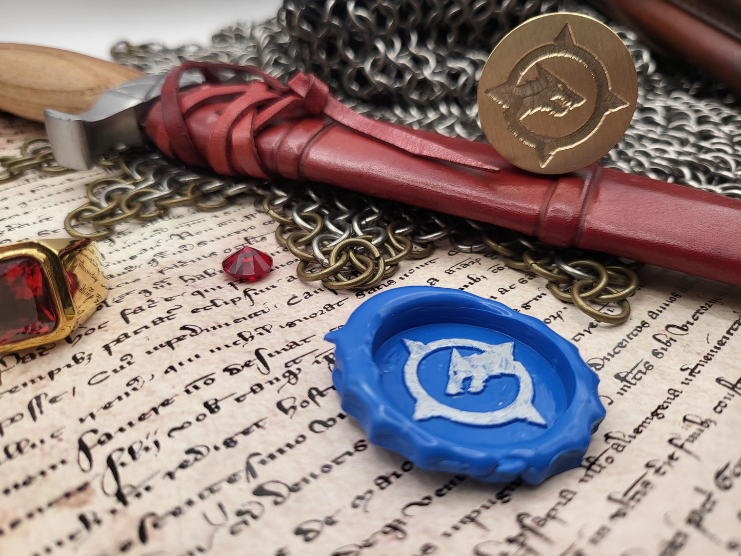 World of Warcraft - Frostwolf Clan - Coat of Arms - Wax Seal - Alterac Valley