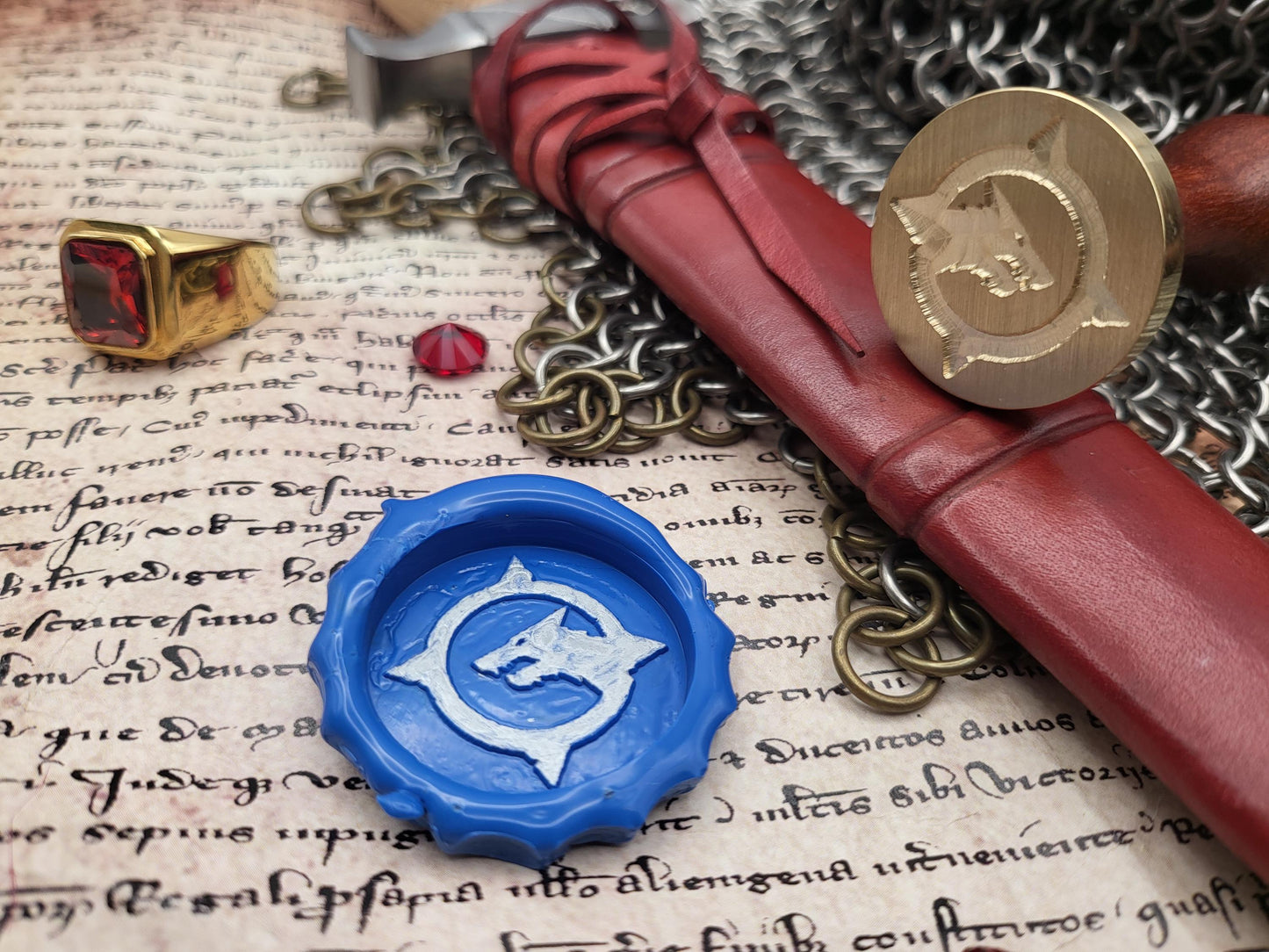 World of Warcraft - Frostwolf Clan - Coat of Arms - Wax Seal - Alterac Valley