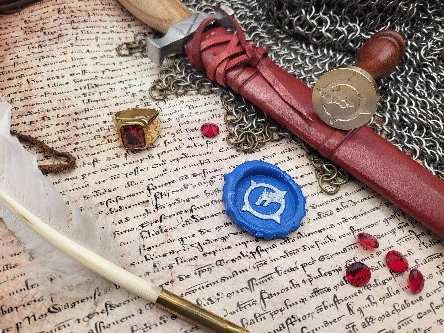 World of Warcraft - Frostwolf Clan - Coat of Arms - Wax Seal - Alterac Valley