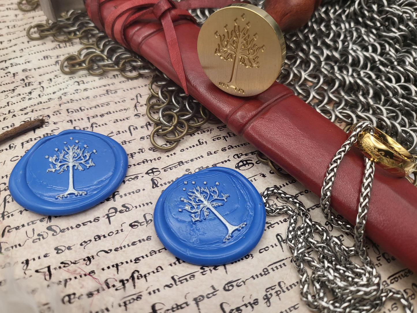 The Lord of the Rings - The White Tree of Gondor - Royal Wax Wedding Seal