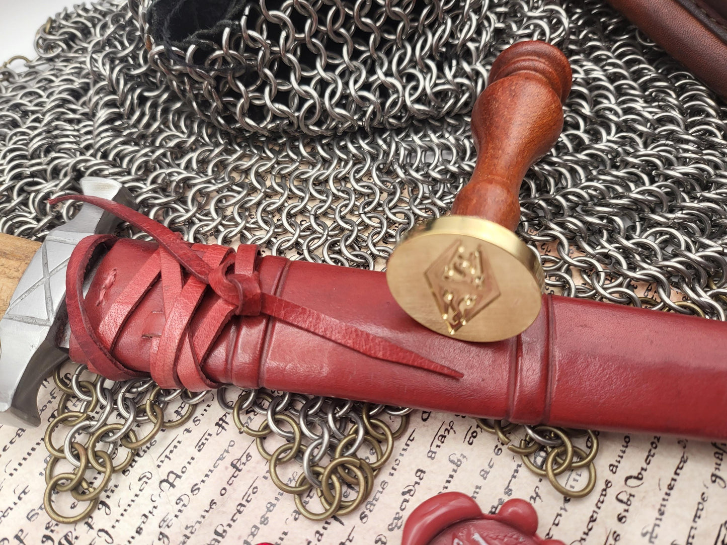 The Elder Scrolls V: Skyrim - Seal of Akatosh - Wax Seal Stamp