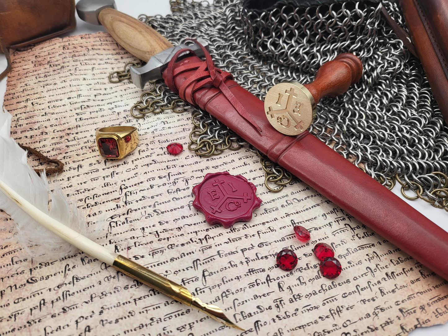 British East India Company - Honourable East India Company - HEIC - Historical Wax Seal from the 17th Century