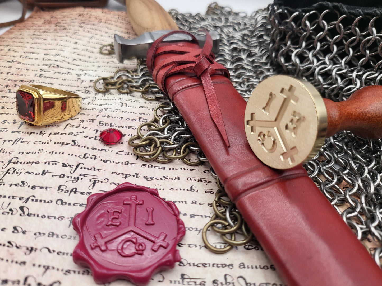 British East India Company - Honourable East India Company - HEIC - Historical Wax Seal from the 17th Century