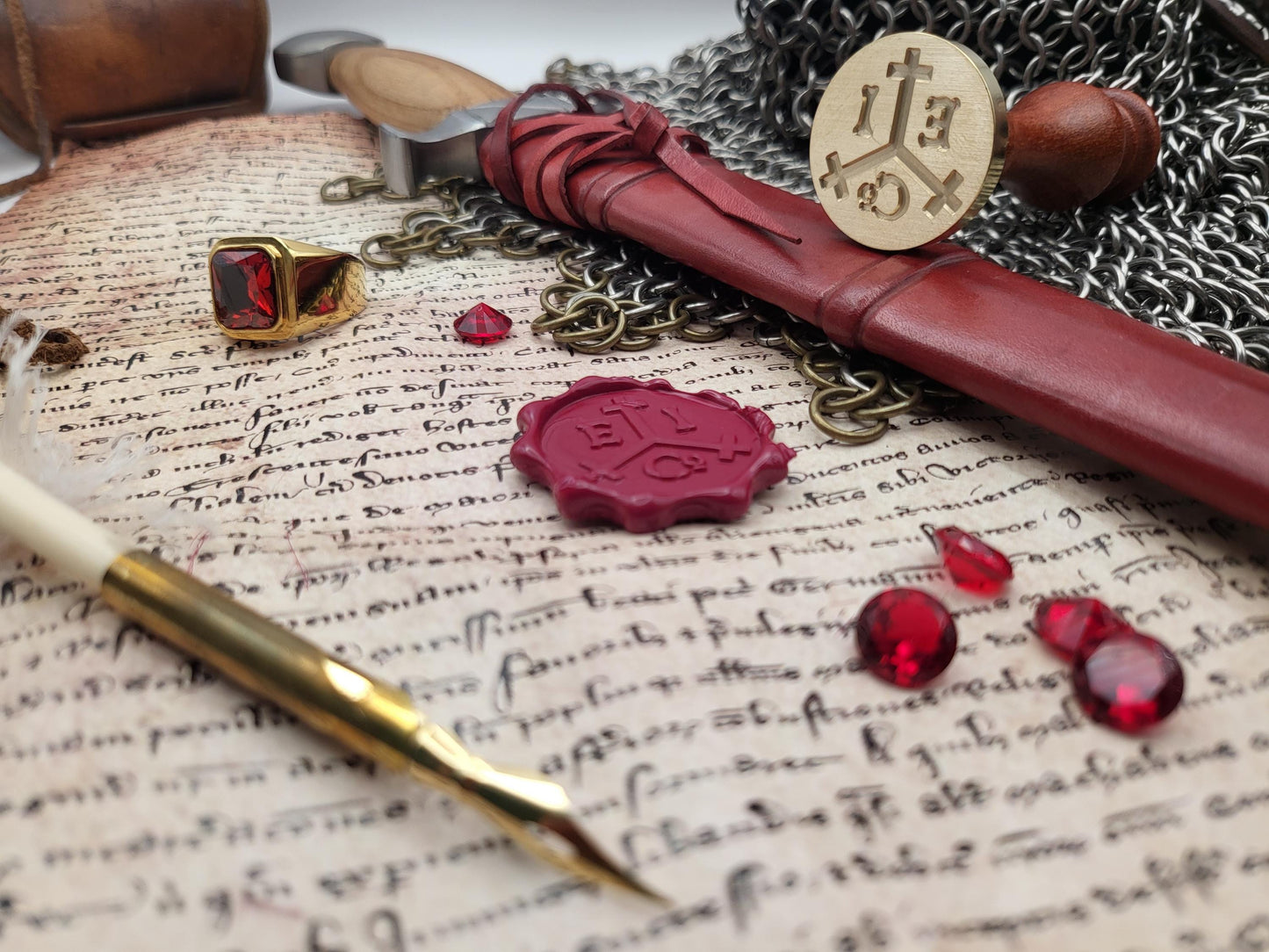 British East India Company - Honourable East India Company - HEIC - Historical Wax Seal from the 17th Century