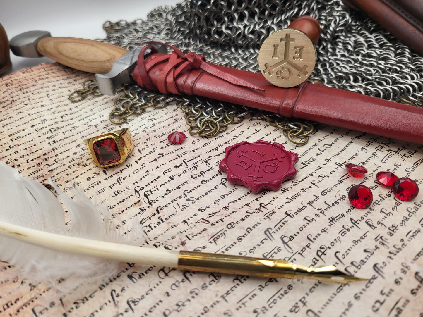 British East India Company - Honourable East India Company - HEIC - Historical Wax Seal from the 17th Century