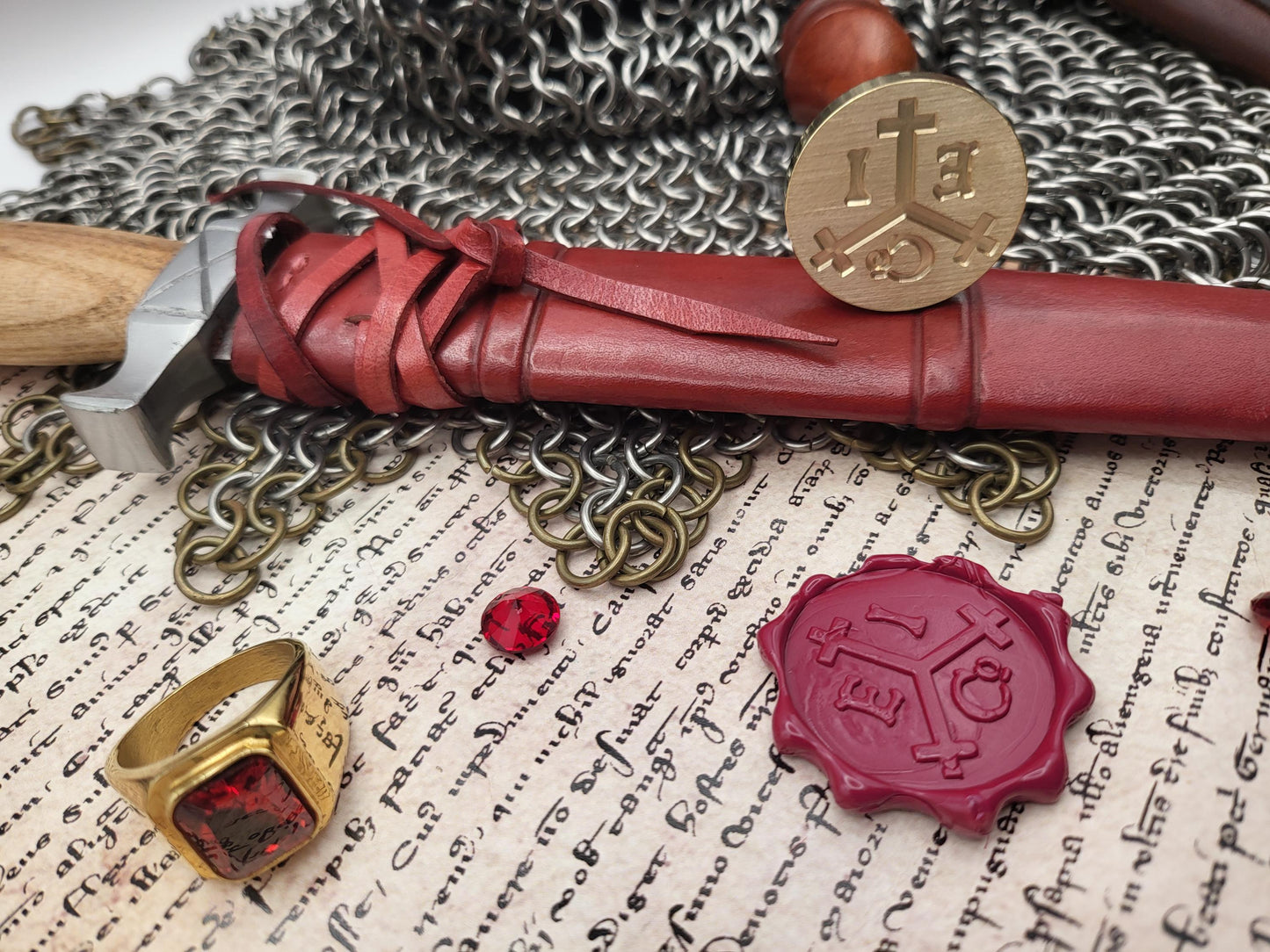British East India Company - Honourable East India Company - HEIC - Historical Wax Seal from the 17th Century