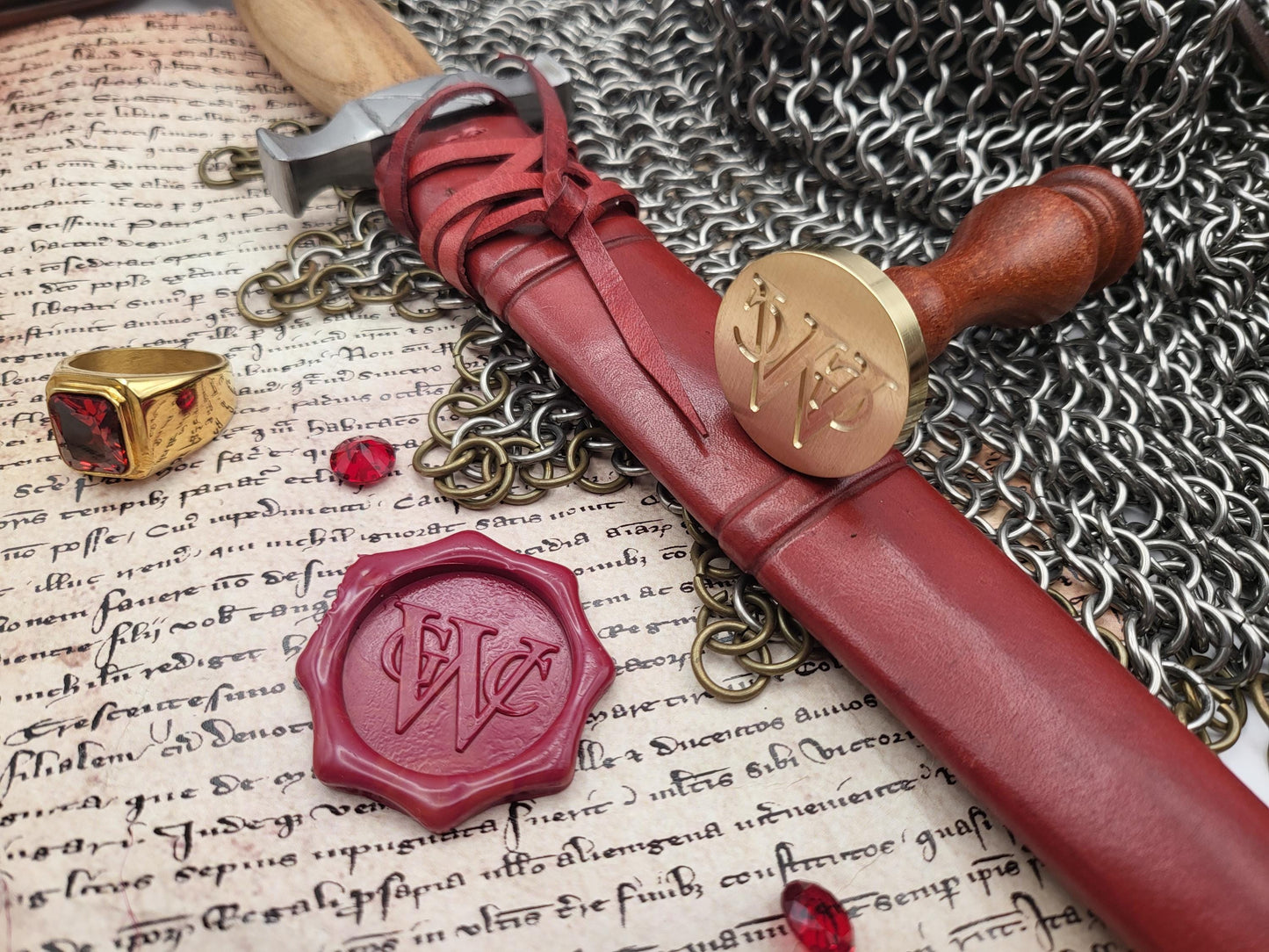 Dutch West India Company - Geoctroyeerde Westindische Compagnie - WIC - Historical Wax Seal from the 17th Century
