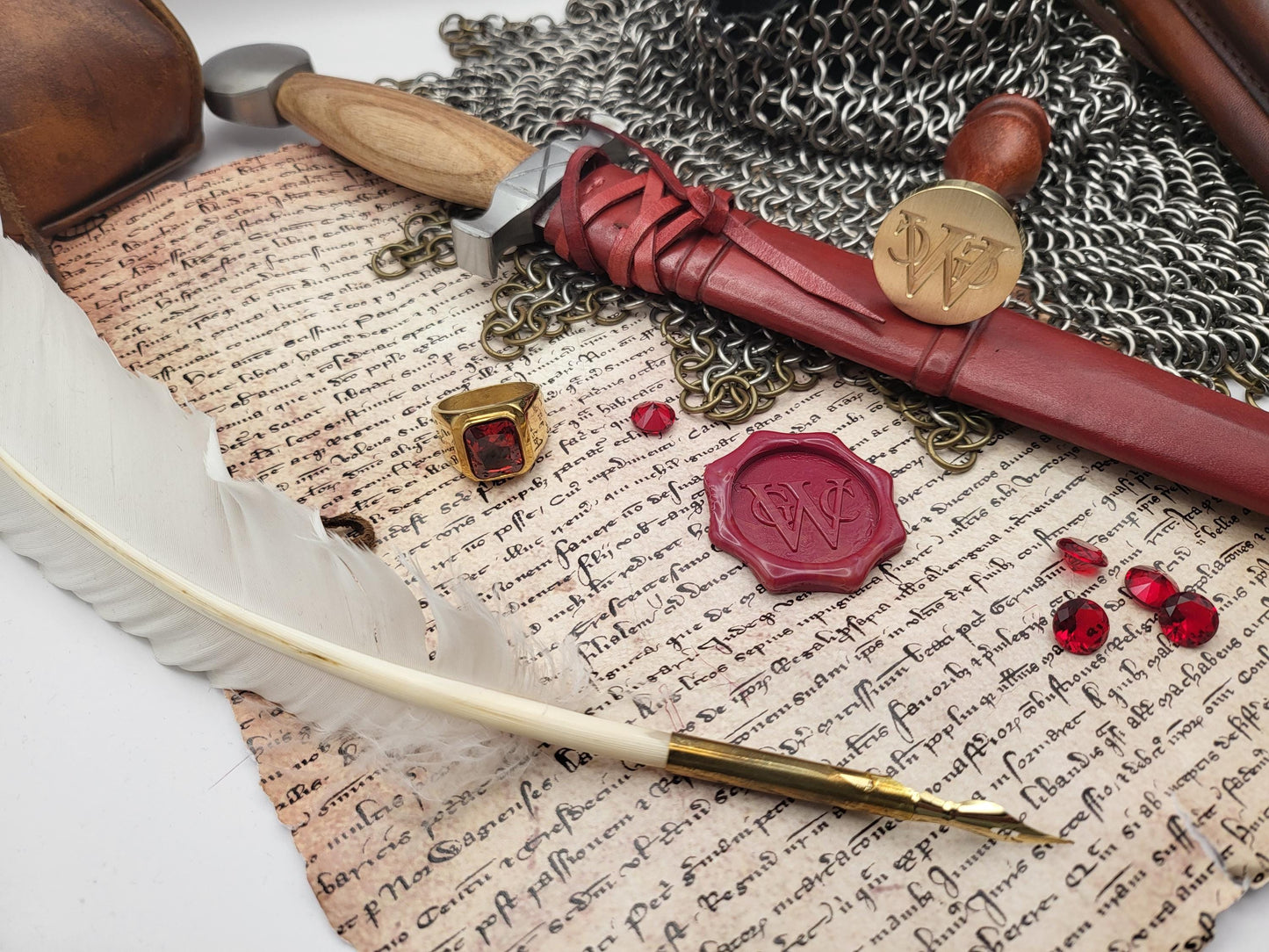 Dutch West India Company - Geoctroyeerde Westindische Compagnie - WIC - Historical Wax Seal from the 17th Century