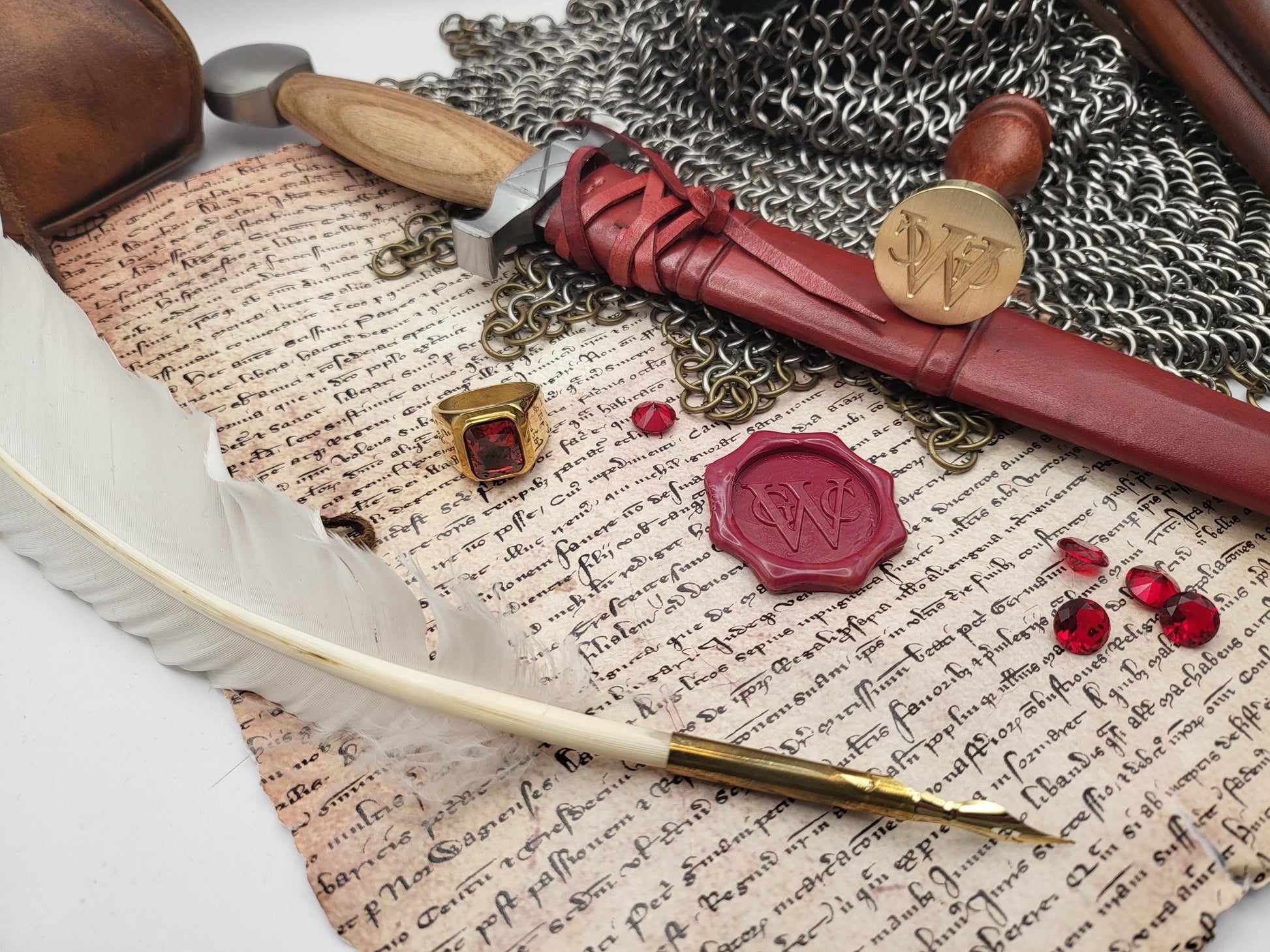 Dutch West India Company - Geoctroyeerde Westindische Compagnie - WIC - Historical Wax Seal from the 17th Century