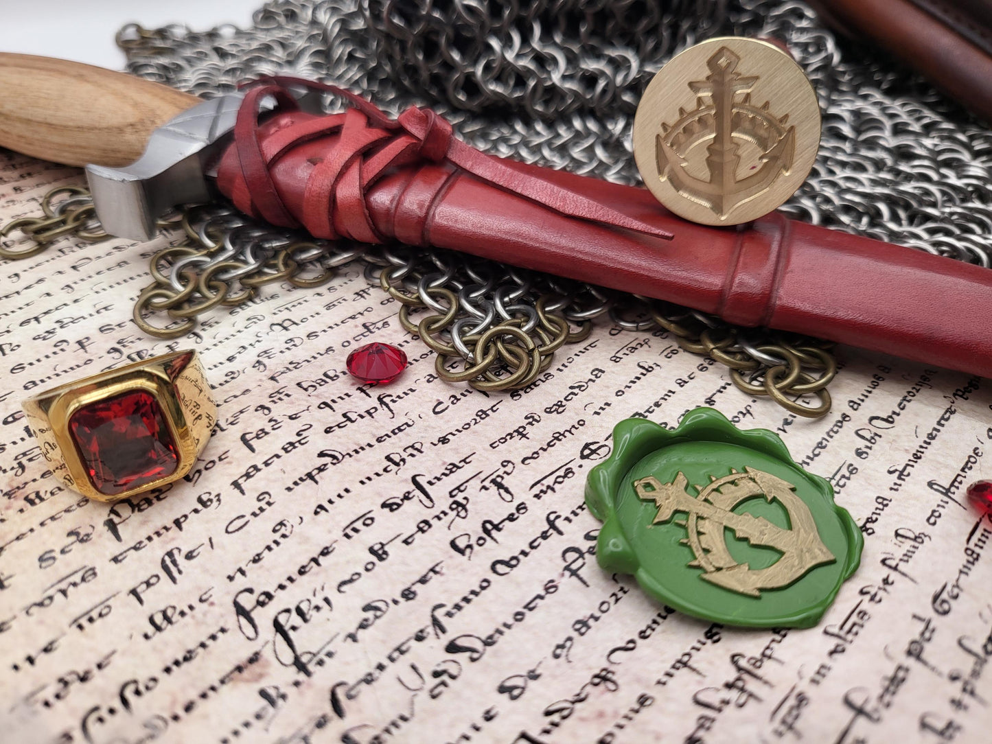 World of Warcraft - Kingdom of Kul Tiras - Coat of Arms - Wax Seal