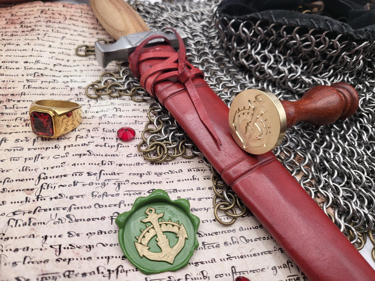 World of Warcraft - Kingdom of Kul Tiras - Coat of Arms - Wax Seal