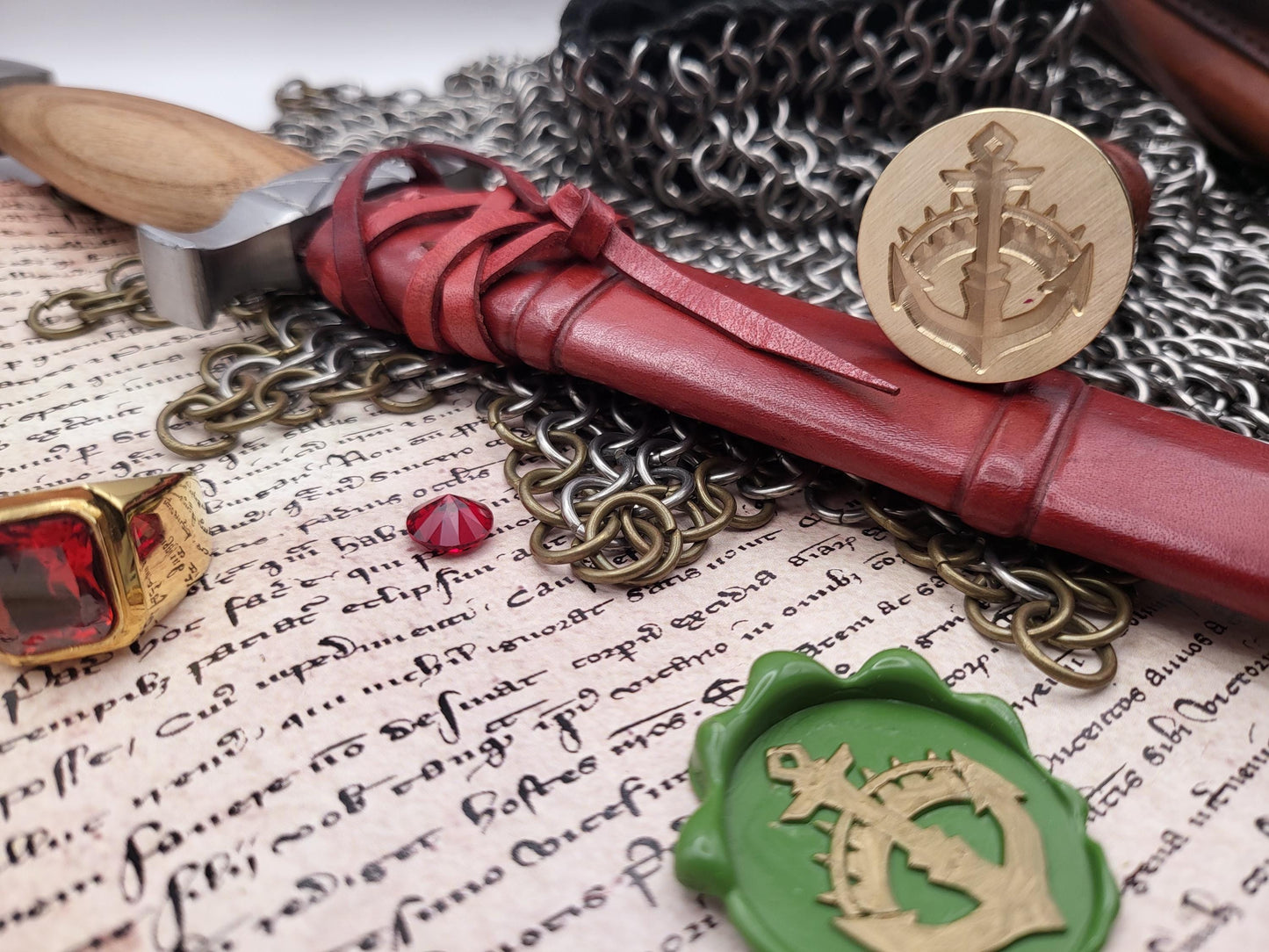 World of Warcraft - Kingdom of Kul Tiras - Coat of Arms - Wax Seal