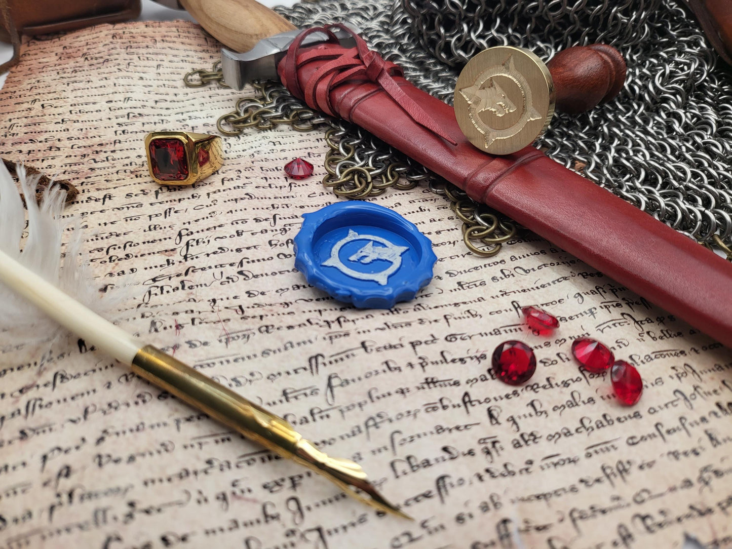 World of Warcraft - Frostwolf Clan - Coat of Arms - Wax Seal - Alterac Valley