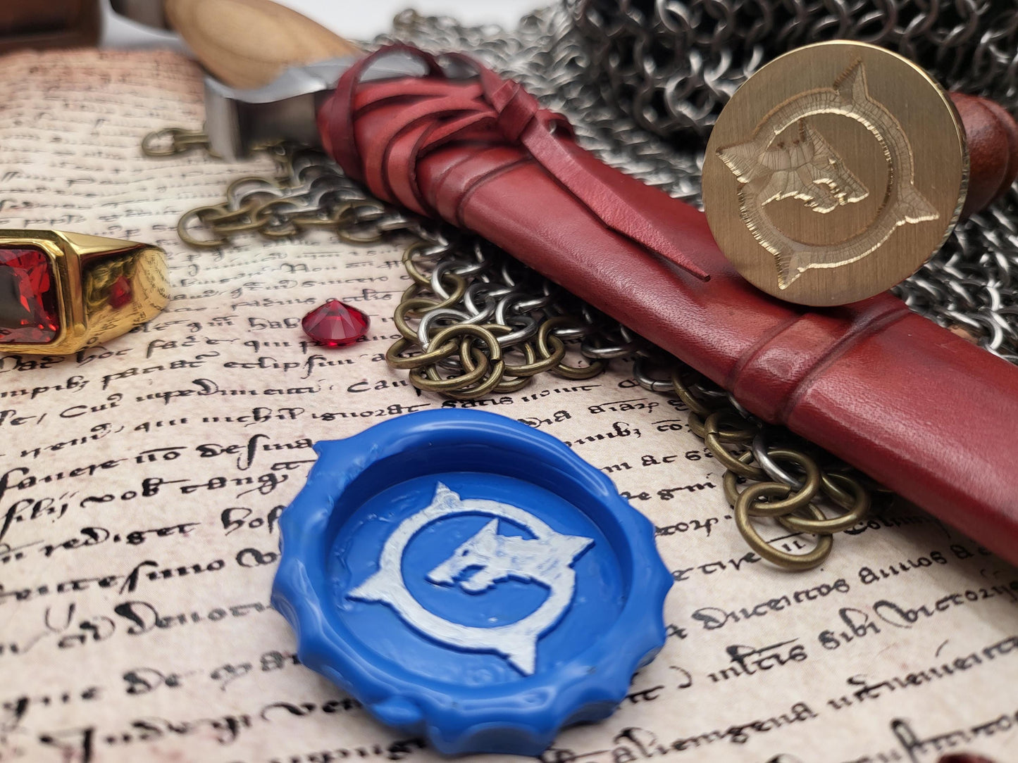 World of Warcraft - Frostwolf Clan - Coat of Arms - Wax Seal - Alterac Valley