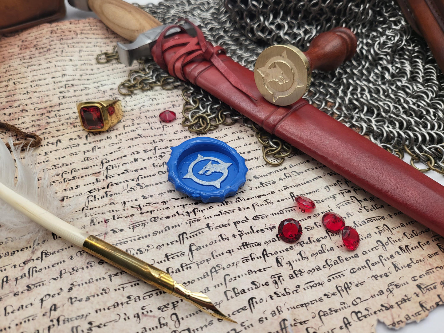 World of Warcraft - Frostwolf Clan - Coat of Arms - Wax Seal - Alterac Valley