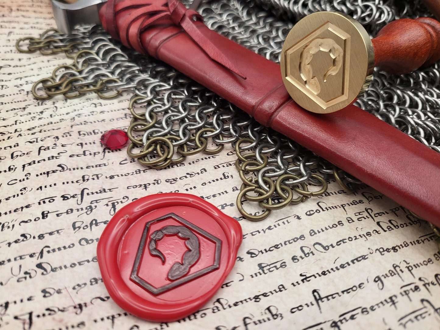 Command and Conquer - Brotherhood of Nod - Army Logo - Wax Seal