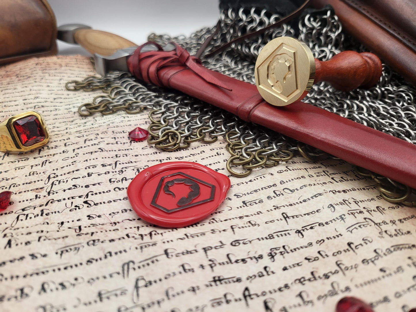 Command and Conquer - Brotherhood of Nod - Army Logo - Wax Seal