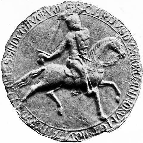King Richard I "The Lionheart" of England, Count of Anjou - 12th Century Historical Wax Seal