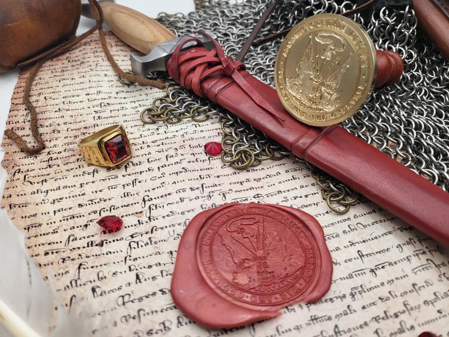 Seal of the Board of War and Ordnance – Continental Congress – 18th Century Wax Seal Stamp