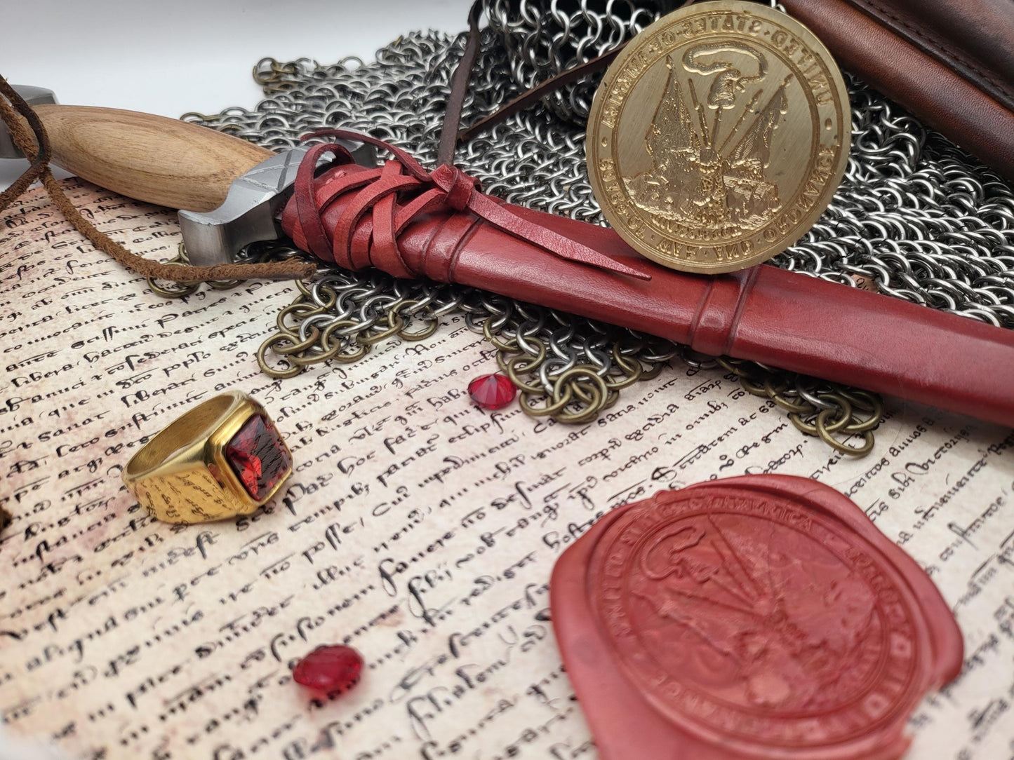 Seal of the Board of War and Ordnance – Continental Congress – 18th Century Wax Seal Stamp