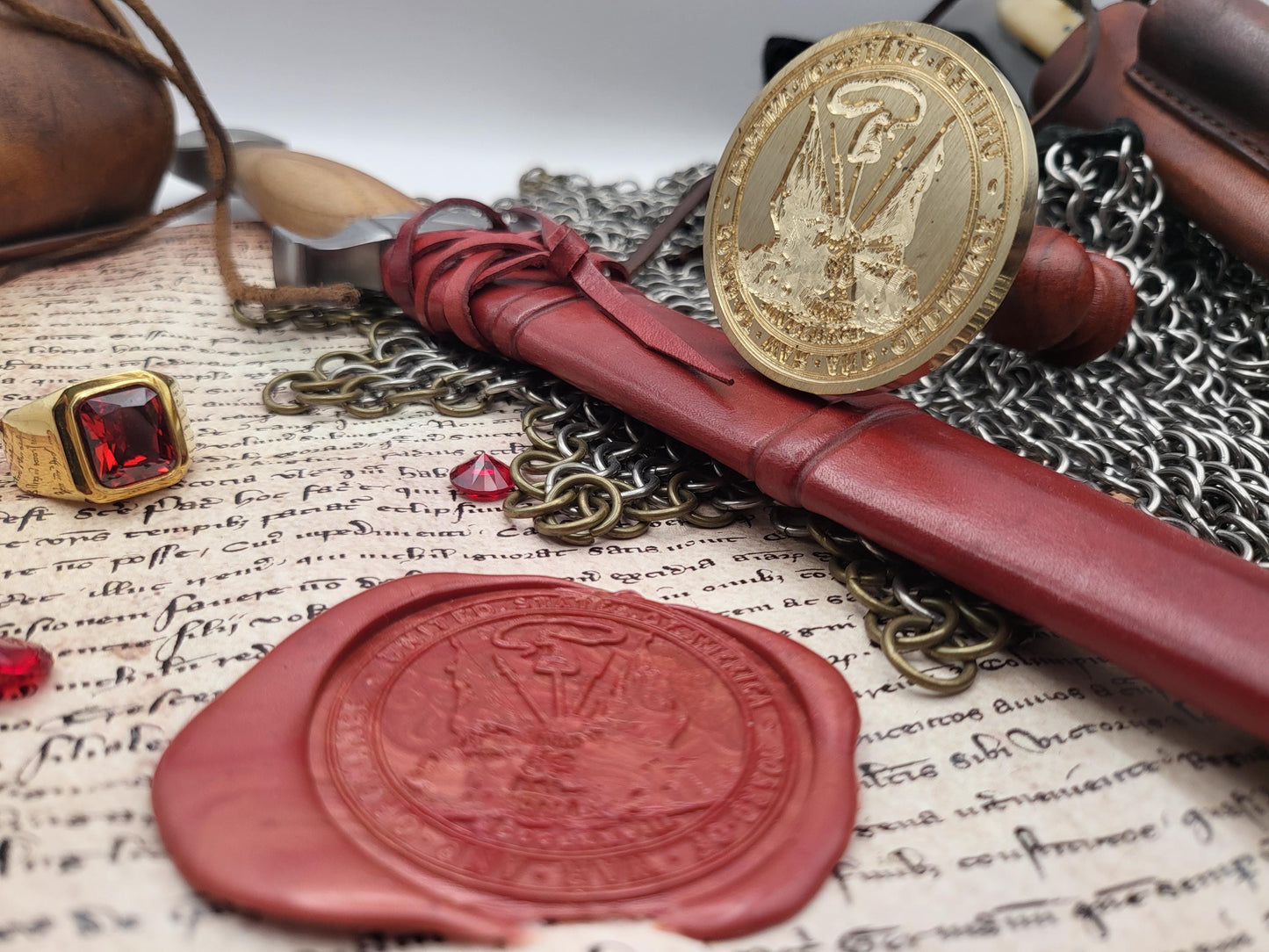 Seal of the Board of War and Ordnance – Continental Congress – 18th Century Wax Seal Stamp
