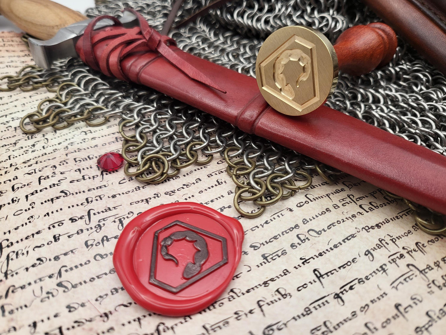 Command and Conquer - Brotherhood of Nod - Army Logo - Wax Seal