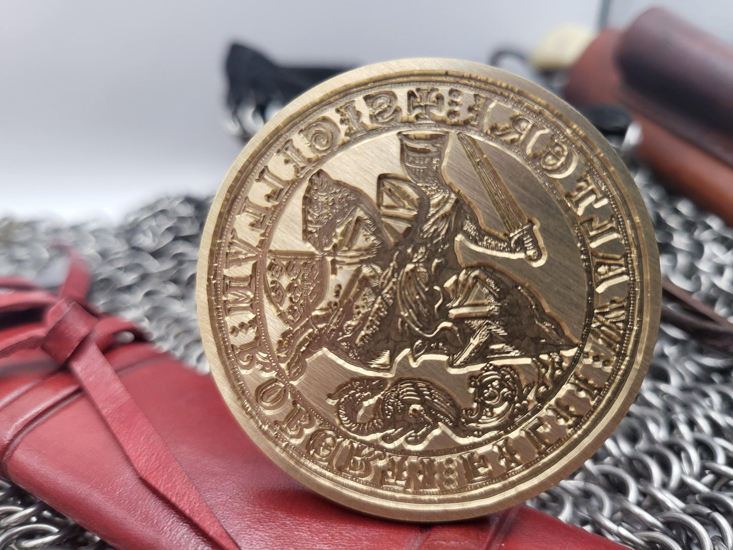 Robert Fitzwalter - 12th Century Wax Seal Stamp – Magna Carta Baron and “Marshal of the Army of God and Holy Church”