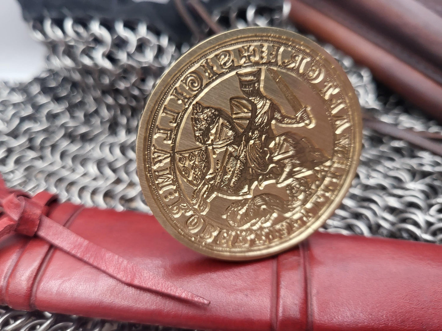 Robert Fitzwalter - 12th Century Wax Seal Stamp – Magna Carta Baron and “Marshal of the Army of God and Holy Church”